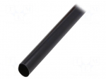 Heat shrink sleeve | glued | 4: 1 | 18.3mm | L: 1.2m | black