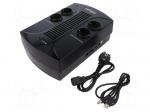 Power supply: UPS | with strip | 510W | 850VA | 230V | Schuko x4 | 8Ah