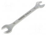 Wrench: flat | double-sided | 14mm,15mm | Chrom-vanadium steel