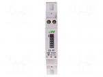 Counter | analogue,mounting | for DIN rail mounting | single-phase