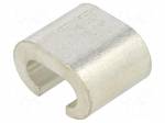 Connector: C shape crimp | copper | 70mm2 | tinned | 2/0AWG