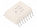 Optocoupler | SMD | Ch: 1 | OUT: IGBT driver | 5kV | SO16 | 60kV/&mu;s