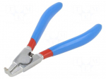 Pliers | for circlip | external | 3&divide;10mm | Pliers len: 140mm | angular