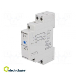 Taimer | 0,1s&divide;24h | SPDT | 250VAC/10A | Kasutamine:24&divide;240VAC | 24&divide;240VDC | IP21