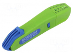 Stripping tool | Wire: round | GREEN LINE