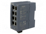 Switch Ethernet | unmanaged | Number of ports: 8 | 24VDC | RJ45 | IP20