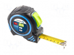 Measuring tape | L: 8m | Width: 25mm | Class: II | measure