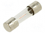 Fuse: fuse | cylindrical,glass | 50mA | 250VAC | time-lag | 5x20mm | S506