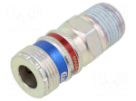Quick connection coupling | 16bar | -20&divide;100&deg;C | DN 7,6