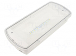 Lamp: LED emergency luminaire | SafeLite | IP65 | white | 150lm | 0.8Ah