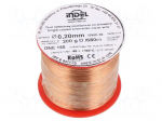 Coil wire | single coated enamelled | 0.2mm | 0.2kg | -65&divide;155&deg;C