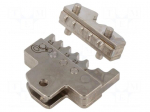 Crimping jaws | non-insulated terminals,ring terminal | 0.5&divide;4mm2