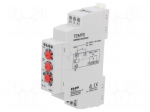 Automation module: timer | 0,1s&divide;10days | relay | 24&divide;240VAC | 24&divide;75VDC