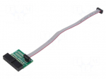 Adapter: extension module | JTAG 20pin,Samtec FTSH 9pin