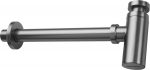 Round washbasin siphon