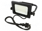 Lamp: LED flood light | 50W | 230VAC | 6400K | CRImin: 80 | 4000lm