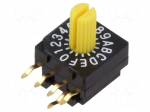 Encoding switch | Pos: 16 | PCB,THT | 100m&Omega; | DC load @R: 0.03A/15VDC