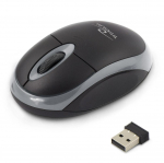 Klaviatuurid ja hiired // Arvuti hiired // TM116E Mysz bezprzewodowa 2.4GHz 3D  optyczna USB Vulture czarno-szara