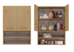 Topeshop POLA MINI DK ARTISAN bathroom storage cabinet Oak