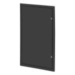 Uued tooted // Drzwiczki rewizyjne 30/50, ABS, kolor czarny