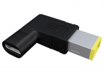 Patareisid, akusid ja laadijaid // Power supply unit / charger for laptop, tablet // 76-097# Adapter usb gniazdo usb-c-wtykdc11/4,5+pin lenovo