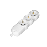 Uued tooted // Rozgałęźnik 3x2P+Z Schuko, biały