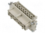 Connector: HDC | contact insert | female | EPIC H-BVE | PIN: 8 | 16A