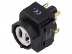 Contact block | 61 | connectors | Contacts: NO x2 | 250VAC | 5A