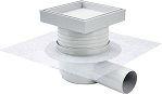 Floor drain, horiz., tile, dry siphon Dn50, VOGI