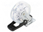 Furniture wheel | &Oslash;: 75mm | with locking