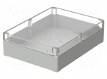 Enclosure: multipurpose | X: 230mm | Y: 300mm | Z: 85mm | EUROMAS | IP66