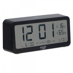 Audio- ja HiFi-s&uuml;steemid // Radio Clock // AD 1195 black Budzik na baterie - czarny