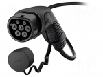 EMobility: cable | 1x0.5mm2,3x6mm2 | 250VAC | 8kW | IP44 | single-phase