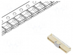 Contact | gold-plated | reel | SMT | on PCBs | 1A | 1mm | PIN: 64 | 100V