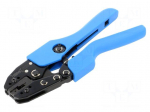 Tool: for crimping | non-insulated connectors angled | 1&divide;2.5mm2