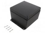 Enclosure: multipurpose | X: 160mm | Y: 160mm | Z: 102mm | 1550Z | black