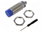 Sensor: capacitive | Range: 0&divide;30mm | OUT: PNP / NO | Usup: 10&divide;30VDC