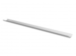 DIFFUSER FOR ALU-ROUND PROFILE - POLYCARBONATE UV-ST. - 2&nbsp;m - FROSTED/OPAL