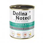 DOLINA NOTECI Premium rich in guinea fowl with apple &ndash; wet dog food &ndash; 800g