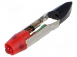 LED lamp | red | T5,5 | 24VDC | 24VAC | No.of diodes: 1