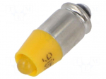 LED lamp | yellow | 6VDC | No.of diodes: 1