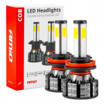 LED bulbs H8/H9/H11, 38W, 6500K, 12-24V, COB series