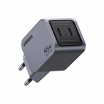 Adapter Ugreen  X707 Nexode Pro 2 USB-C 45W  GaN Tech Fast Charger Grey