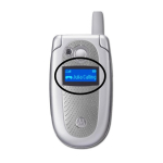 Protective Outer Case Display Glass For Motorola V500 V520 Black