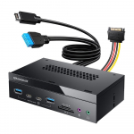 Front Panel 4-Fold + Card Reader USB,SD,Micro