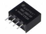 Converter: DC/DC | 1W | Uin: 2.97&divide;3.63VDC | Uout: 5VDC | Iout: 200mA