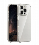 Back panel cover iLike Apple iPhone 17 Pro Anti Shock 1,5 mm case Transparent