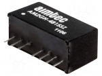 Converter: DC/DC | 2W | Uin: 18&divide;75V | 15VDC | Iout: 133mA | SIP8 | 4.8g