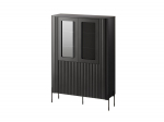 Cama VERA display cabinet 110x40x160 matt black