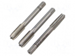 Tools set: taps | Holder: square,hand | L: 56mm | Kit: taps | 4.9mm